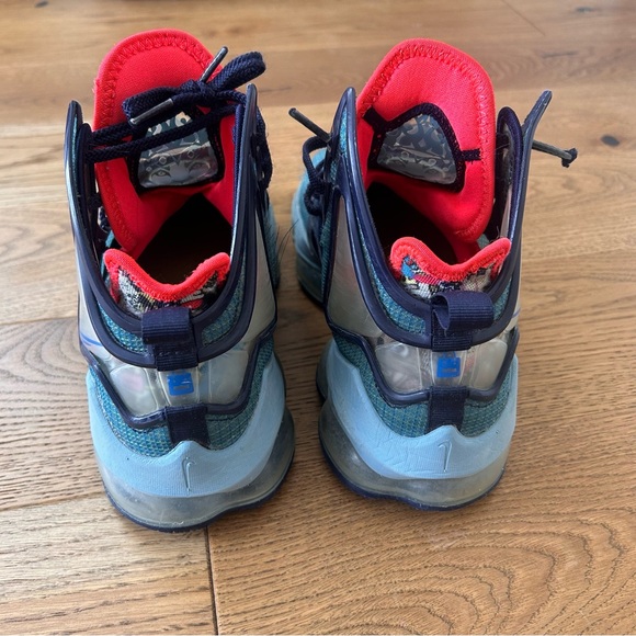 Nike LeBron 19 'Fast Food - Dutch Blue' basketball shoes. Size US 6.5 - Picture 12 of 14